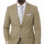 Classic 2-Piece Suit (Tan)